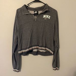 Nike cropped sweatshirt